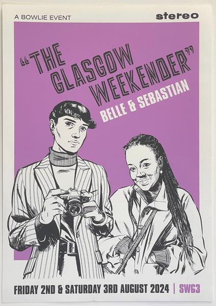 Glasgow Weekender Poster